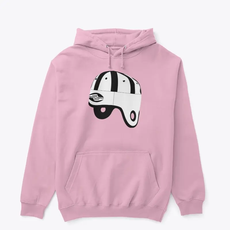 Hoodie with Classic Helmet Logo